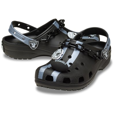 Las Vegas Raiders Crocs Unisex Classic Clog