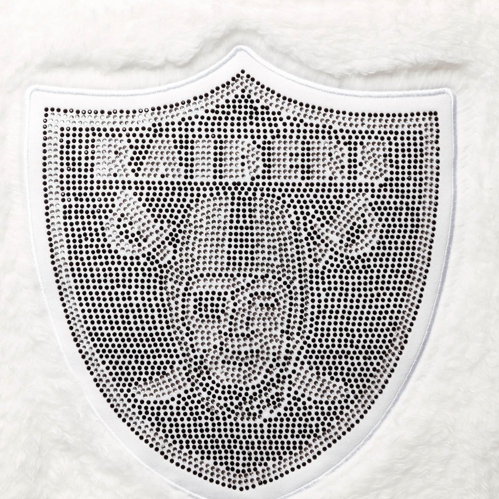 Las Vegas Raiders Touch Women's Milestone Tracker Pullover Sweatshirt - White