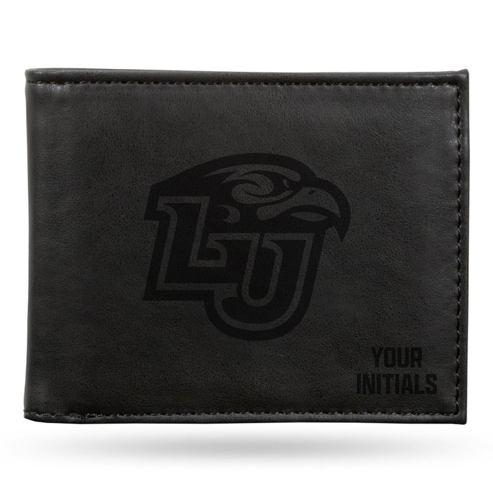 Liberty Flames Personalized Billfold Wallet - Black