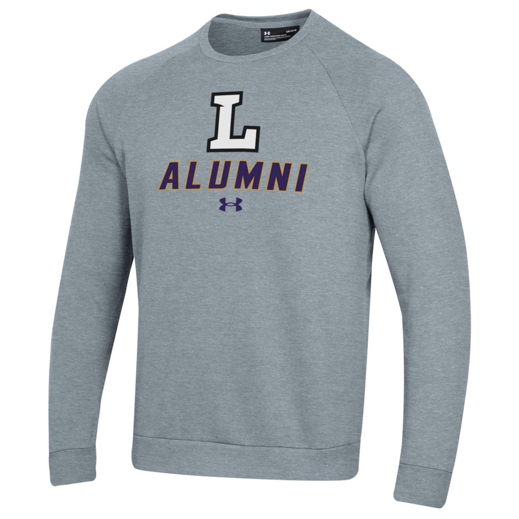 Lipscomb Bisons Under Armour Alumni Rival Fleece Pullover Sweatshirt - Gray