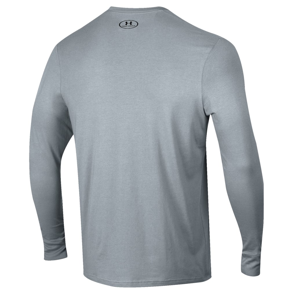 Lipscomb Bisons Under Armour Soccer Performance Long Sleeve T-Shirt - Gray