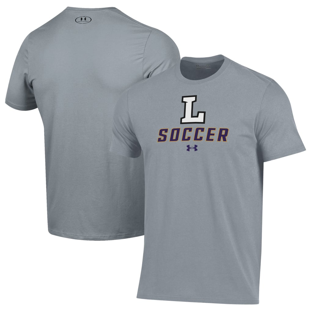 Lipscomb Bisons Under Armour Soccer Performance T-Shirt - Gray