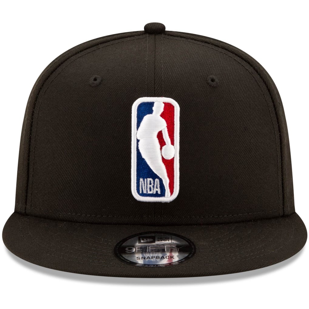 NBA New Era Logo Man 9FIFTY Snapback Hat - Black