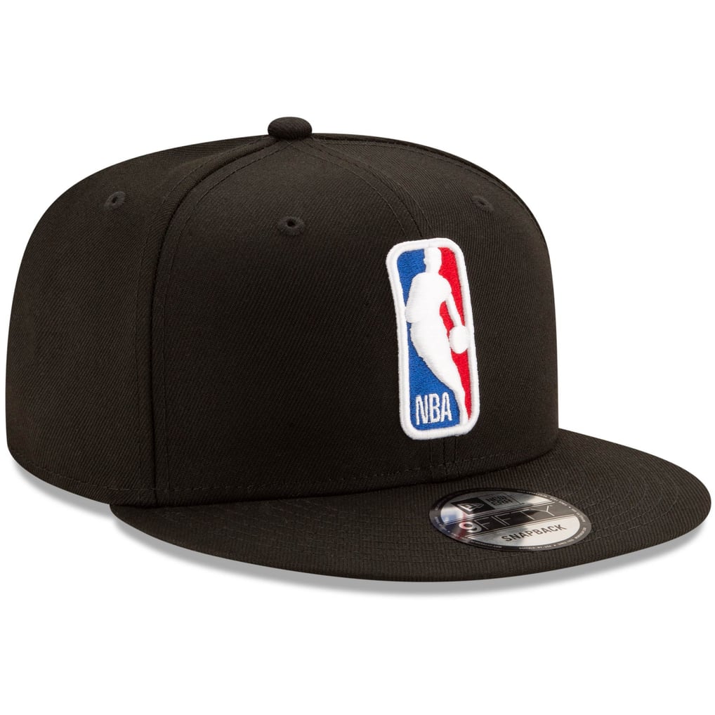 NBA New Era Logo Man 9FIFTY Snapback Hat - Black