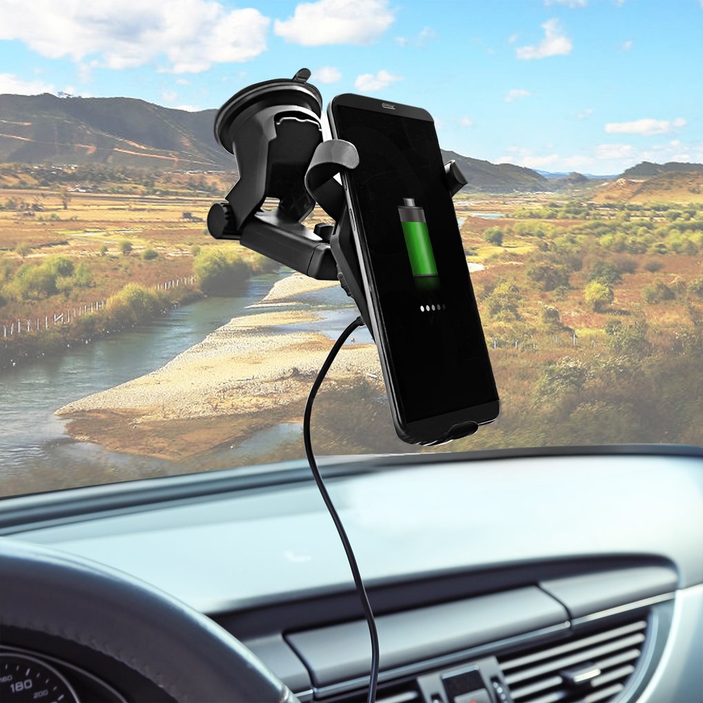 Los Angeles Angels Solid Design Wireless Car Charger