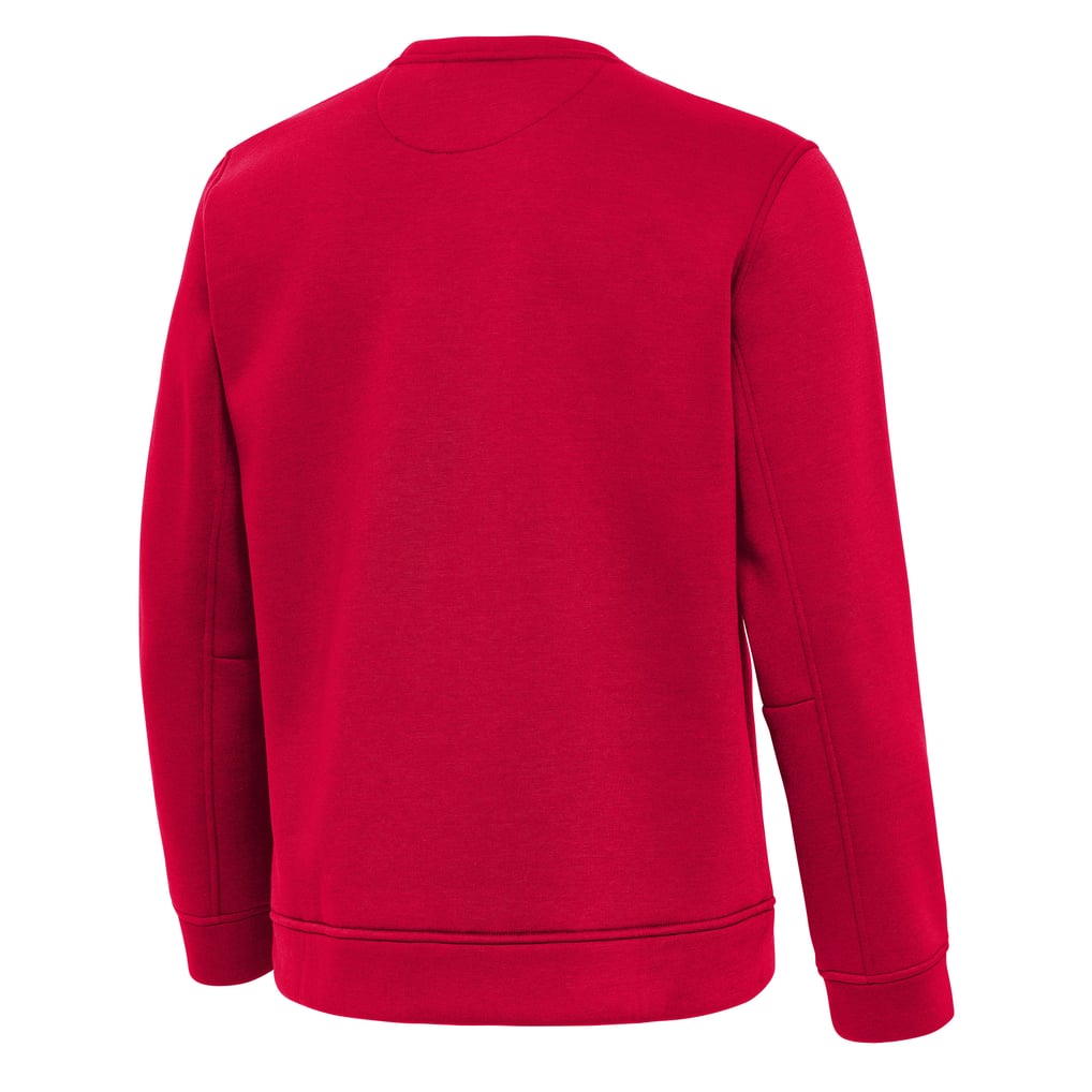 Los Angeles Angels Antigua Relevant Lightweight Pullover Sweatshirt - Red