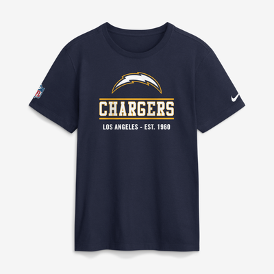 Los Angeles Chargers Nike Sideline Alternate Final Sprint Dri-FIT T-Shirt - Navy