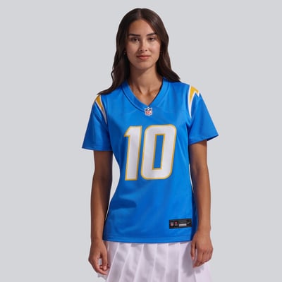 Justin Herbert Los Angeles Chargers Nike Women's Player Game Jersey - Powder Blue