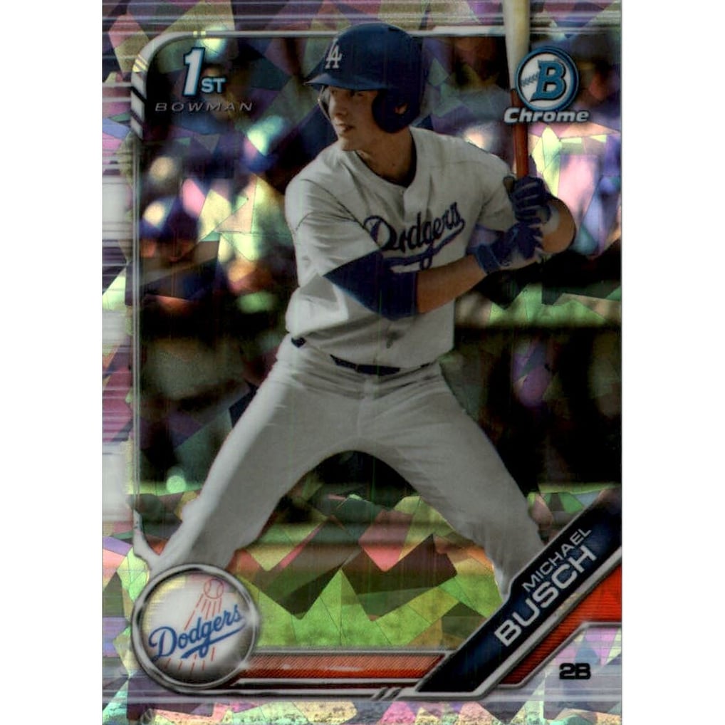 2019 Bowman Chrome Draft Sapphire #BDC57 Michael Busch