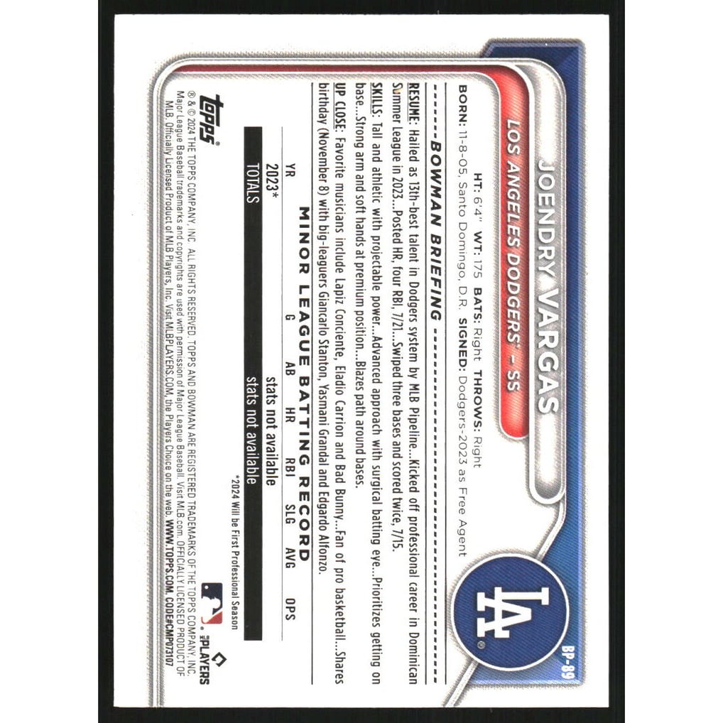 2024 Bowman Draft Green #BD89 Carson DeMartini