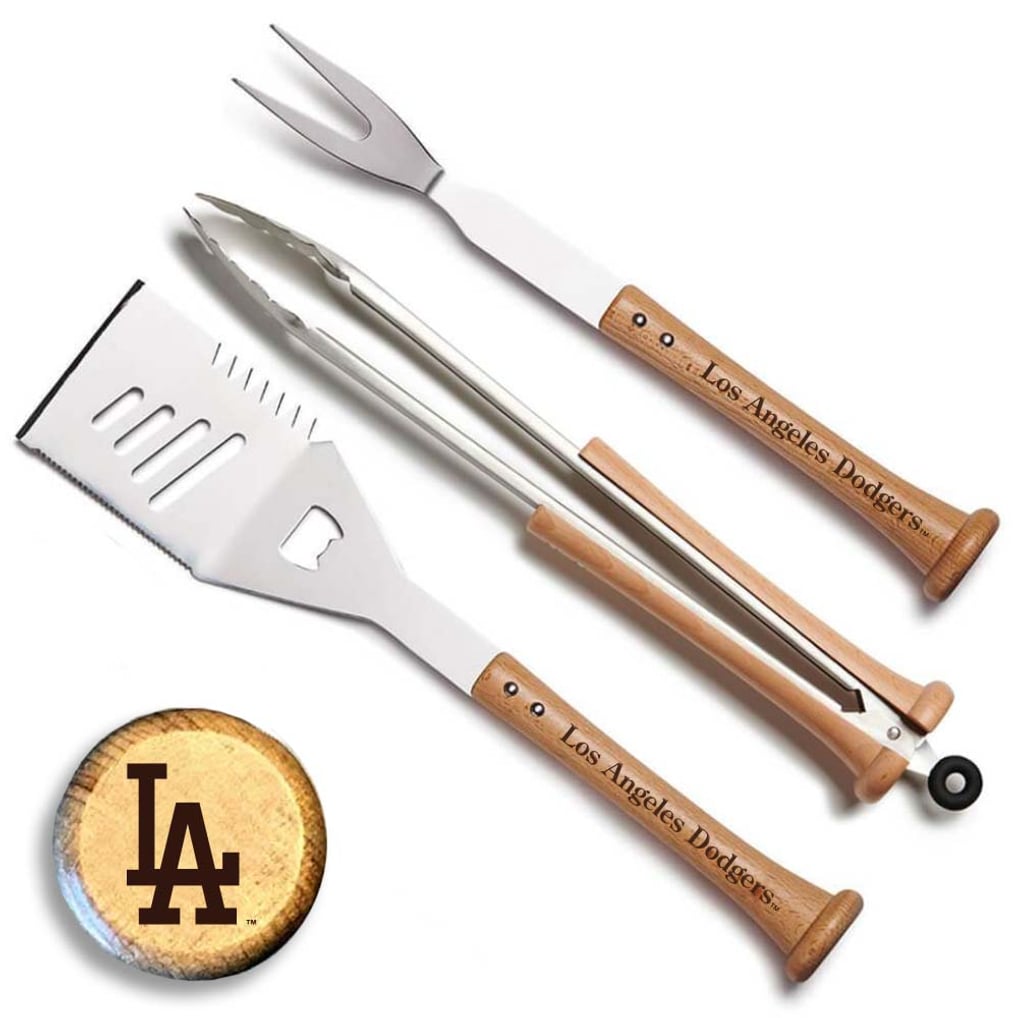 Los Angeles Dodgers Baseball BBQ Triple Play Combo Set