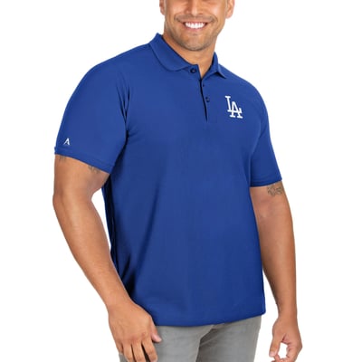 Los Angeles Dodgers Antigua Big & Tall Legacy Pique Polo - Royal