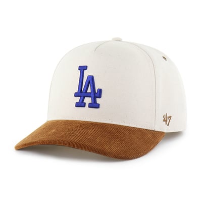 Los Angeles Dodgers Carhartt x '47 Undyed Relaxed Hitch Adjustable Hat - Natural/Brown