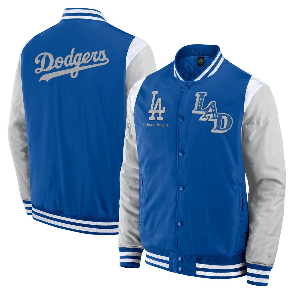  Los Angeles Dodgers Fanatics Elements Elite Full-Snap Jacket - Royal