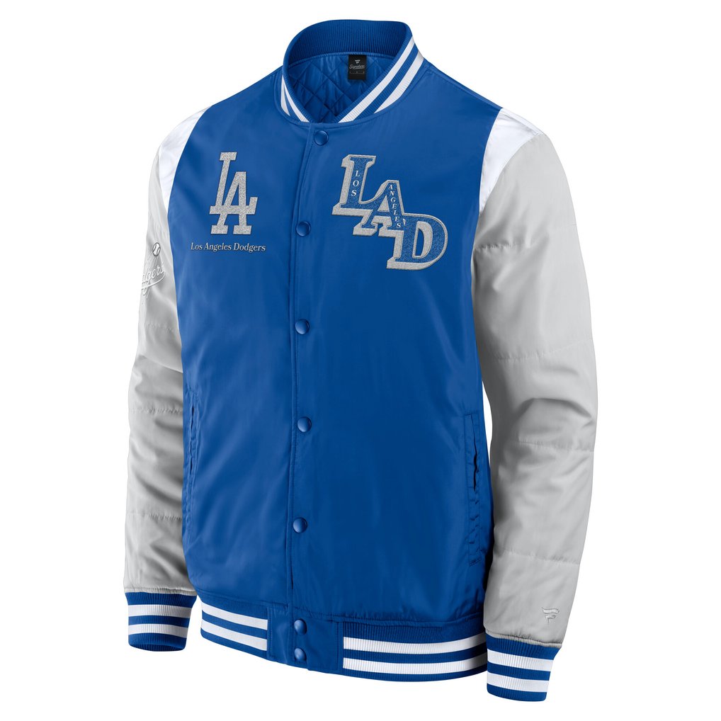  Los Angeles Dodgers Fanatics Elements Elite Full-Snap Jacket - Royal