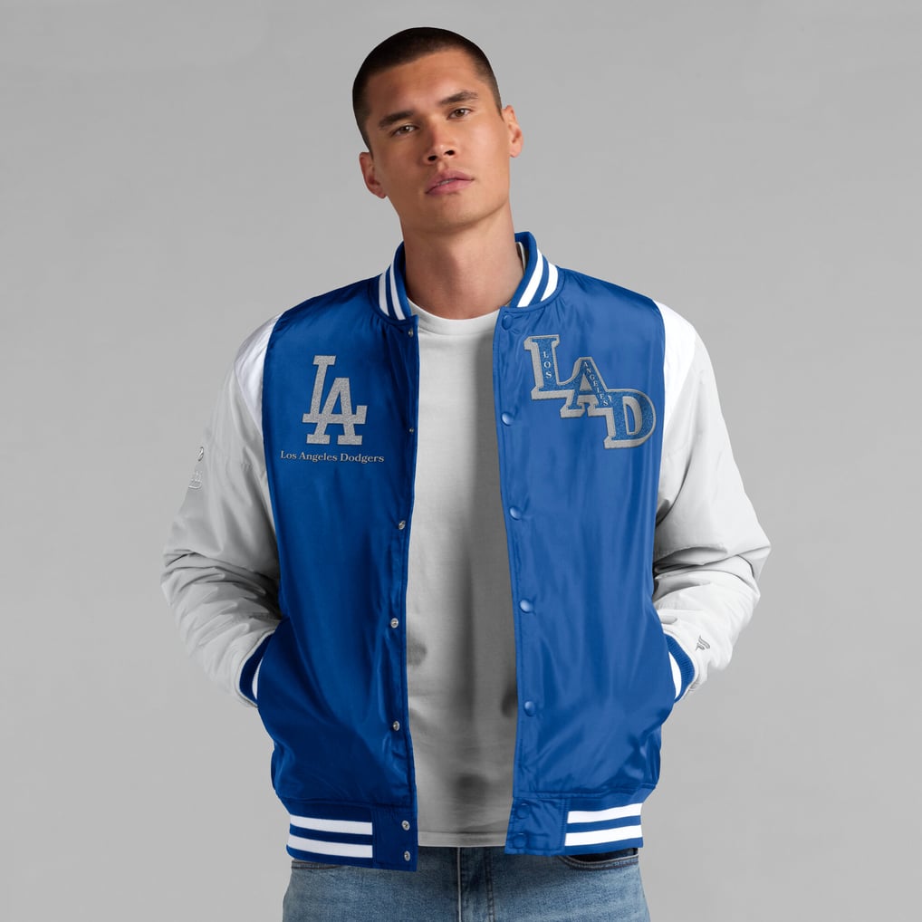  Los Angeles Dodgers Fanatics Elements Elite Full-Snap Jacket - Royal