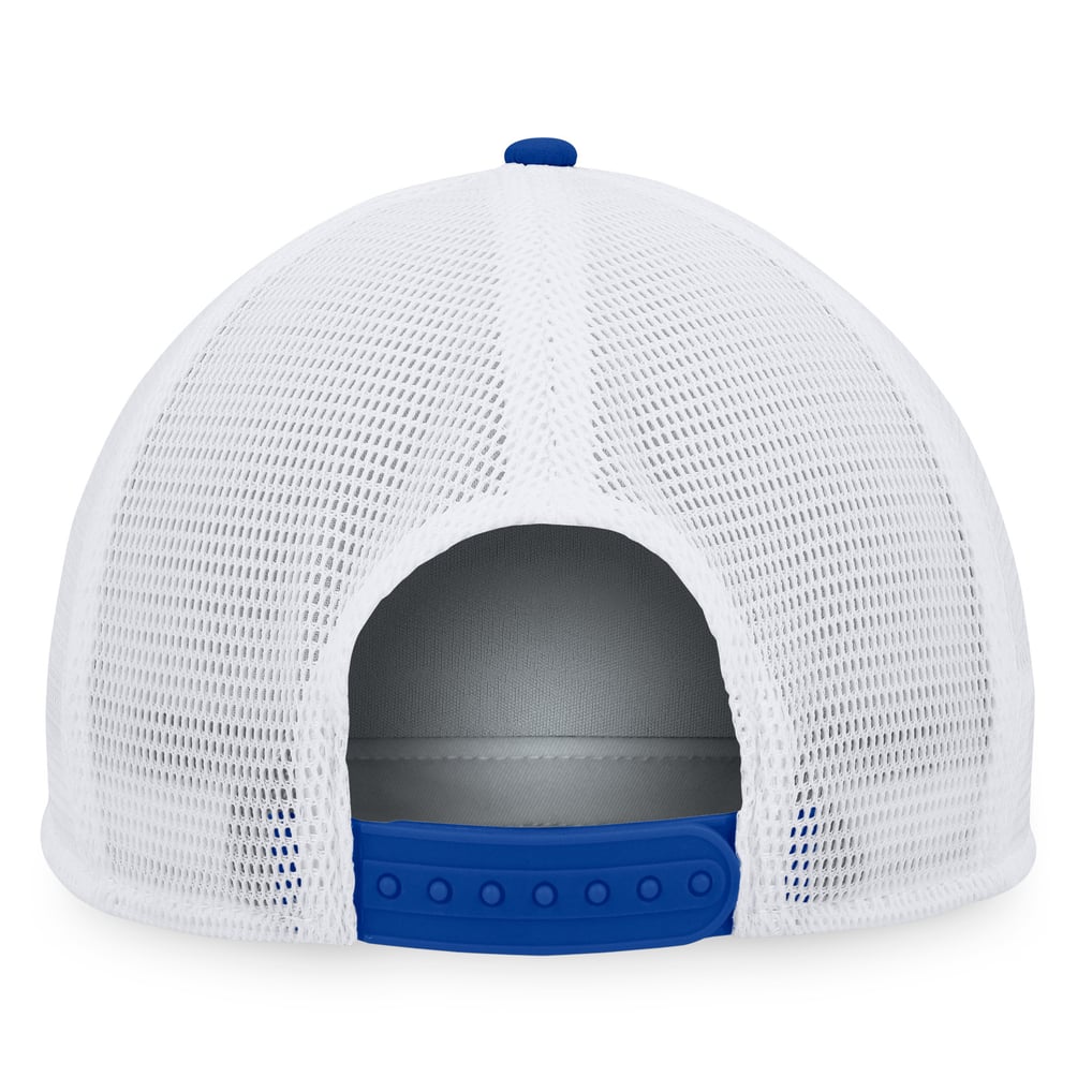  Los Angeles Dodgers Fanatics Foam Front Patch Trucker Snapback Hat - Royal