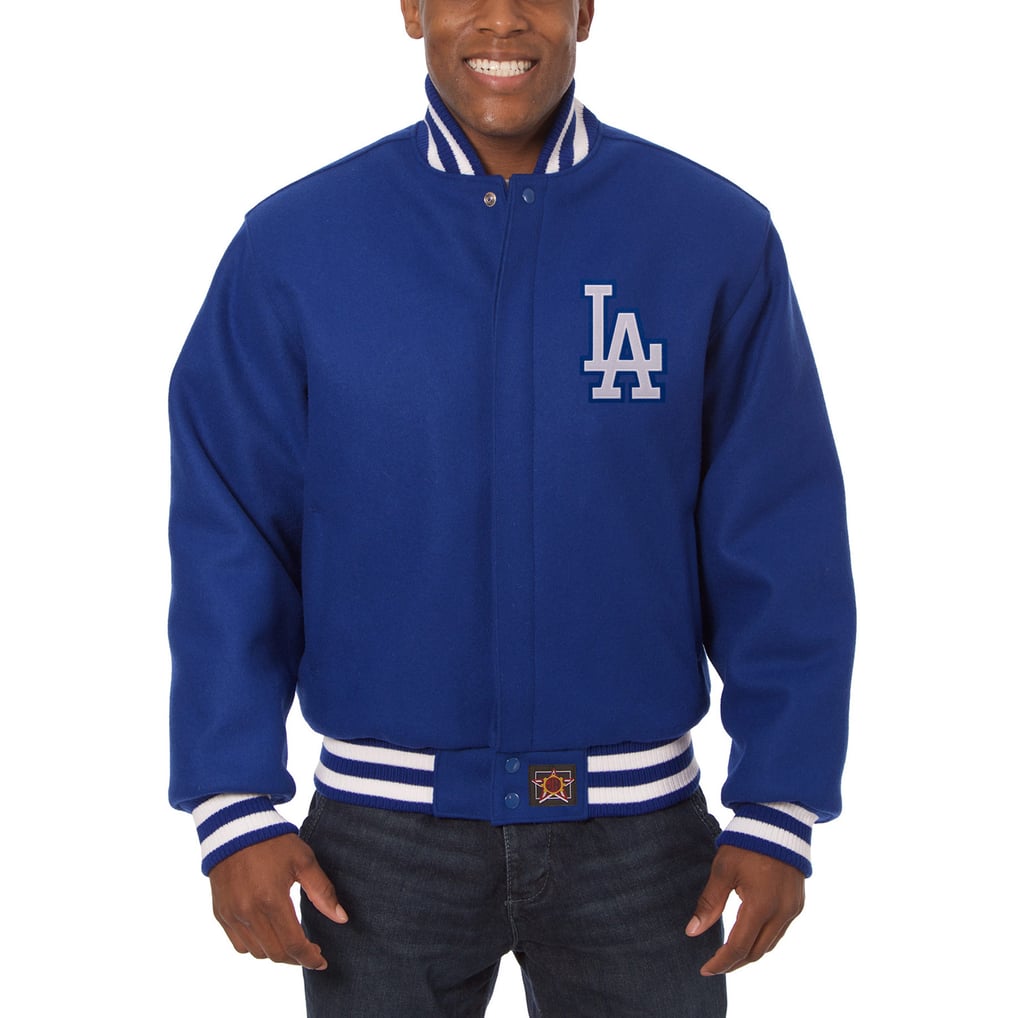 Los Angeles Dodgers JH Design Wool Full-Button Jacket - Royal
