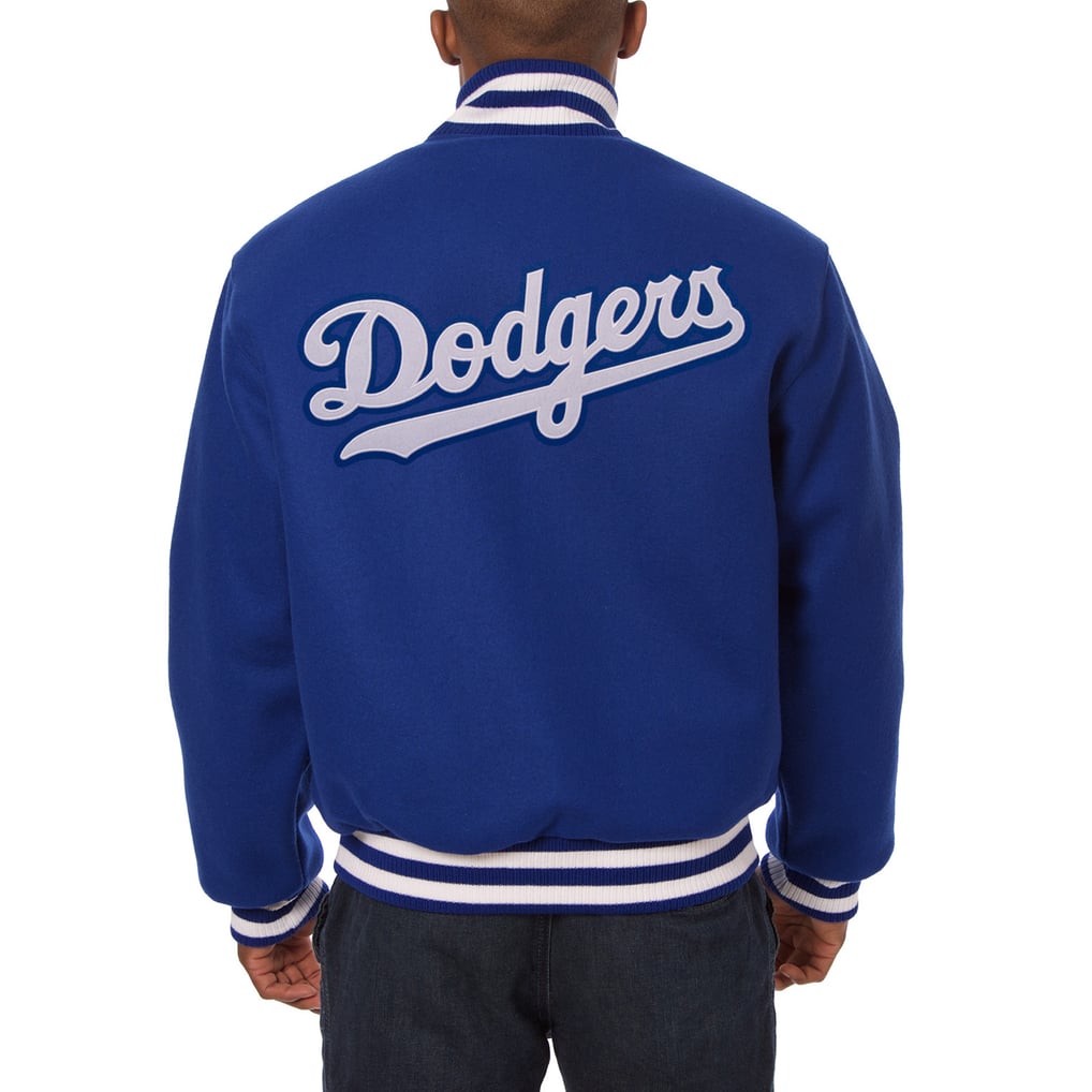 Los Angeles Dodgers JH Design Wool Full-Button Jacket - Royal