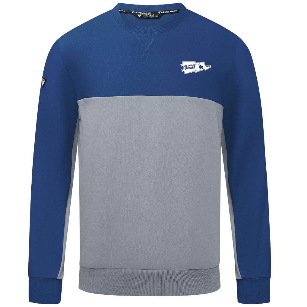  Los Angeles Dodgers Levelwear  Legacy Rafters Pullover Sweatshirt - Royal