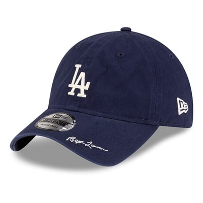 Los Angeles Dodgers New Era x Ralph Lauren 9TWENTY Adjustable Hat - Navy