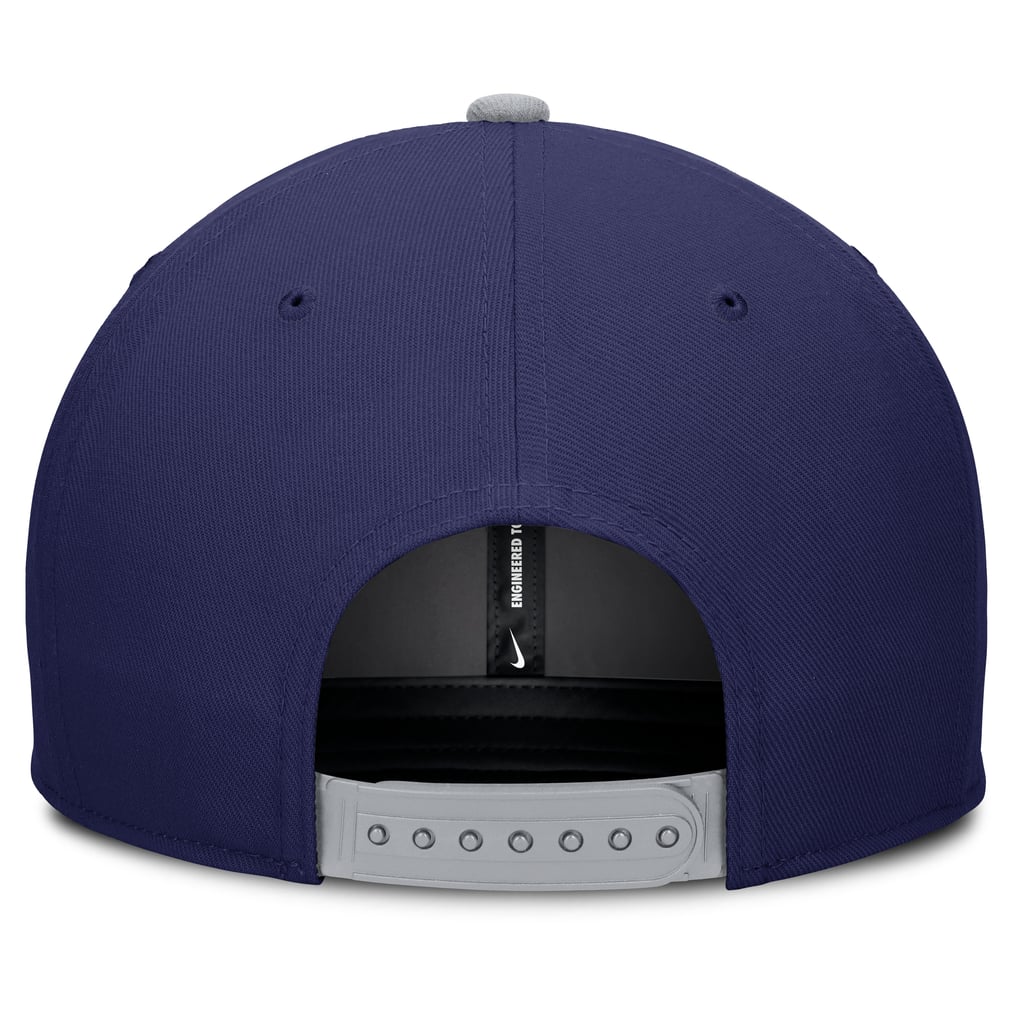 Los Angeles Dodgers Nike Pro Performance Snapback Hat - Navy/Gray