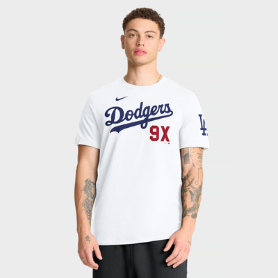  Los Angeles Dodgers Nike 9X Champs T-Shirt - White