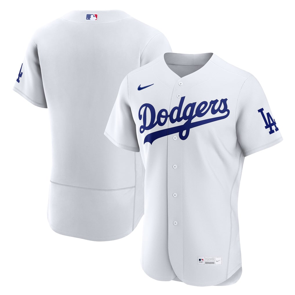  Los Angeles Dodgers Nike Home Authentic Jersey - White