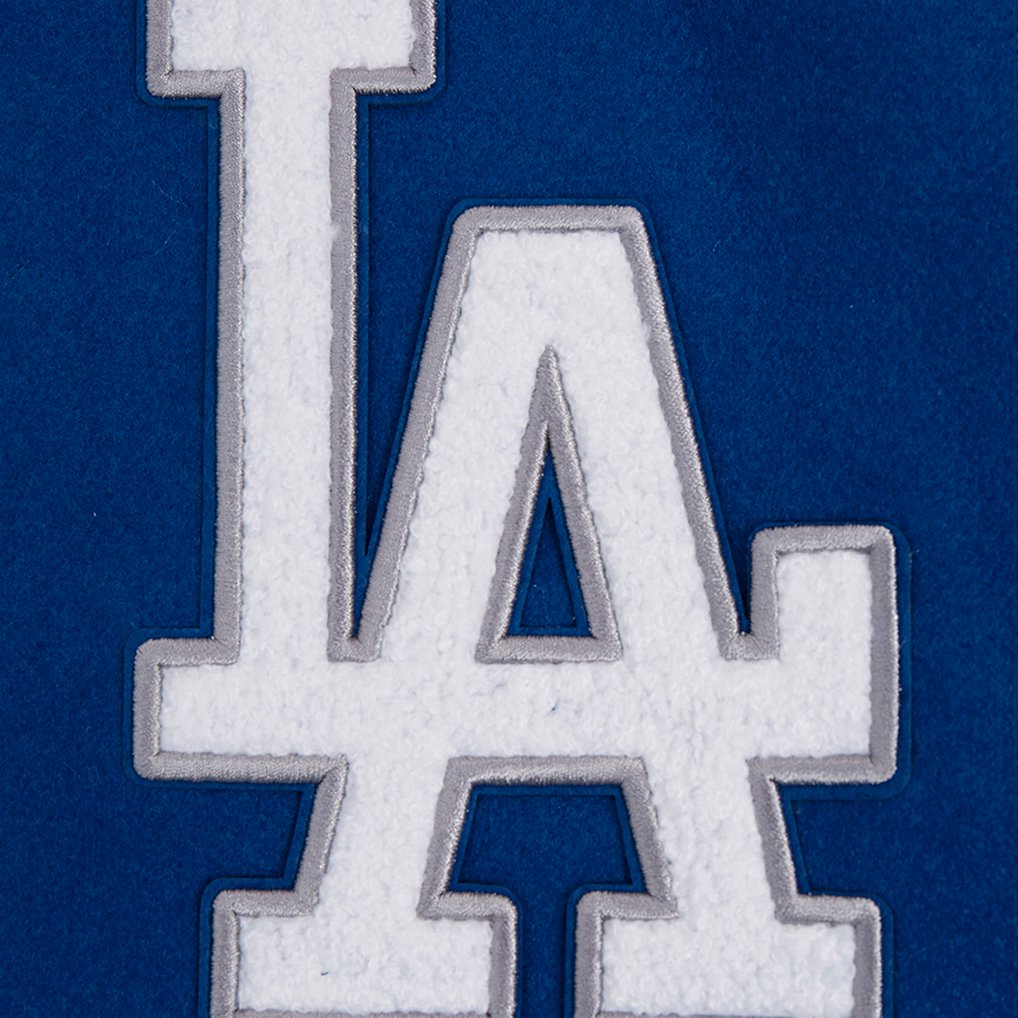 Los Angeles Dodgers Pro Standard Script Tail Wool Full-Zip Varity Jacket - Royal