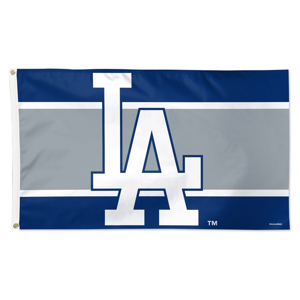 Los Angeles Dodgers WinCraft 3' x 5' Horizontal Stripe Deluxe Single-Sided Flag