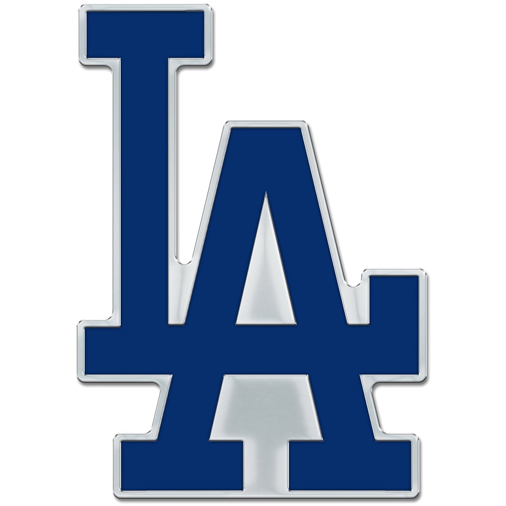 Los Angeles Dodgers WinCraft Colored Chrome Auto Emblem