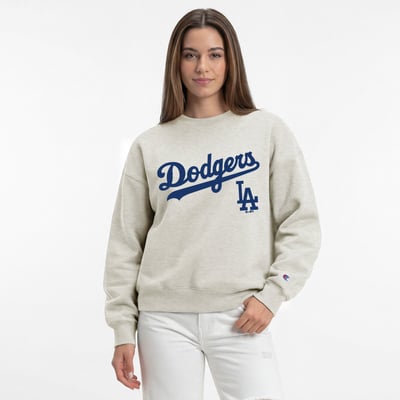  Los Angeles Dodgers Champion Women's All-Star Sweatshirt - Oatmeal