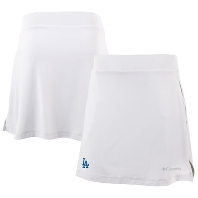 Los Angeles Dodgers Columbia Women's Omni-Wick Best One Yet Skort - White