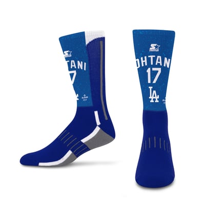 Shohei Ohtani Los Angeles Dodgers Starter Youth Jersey Arch Crew Socks - Royal