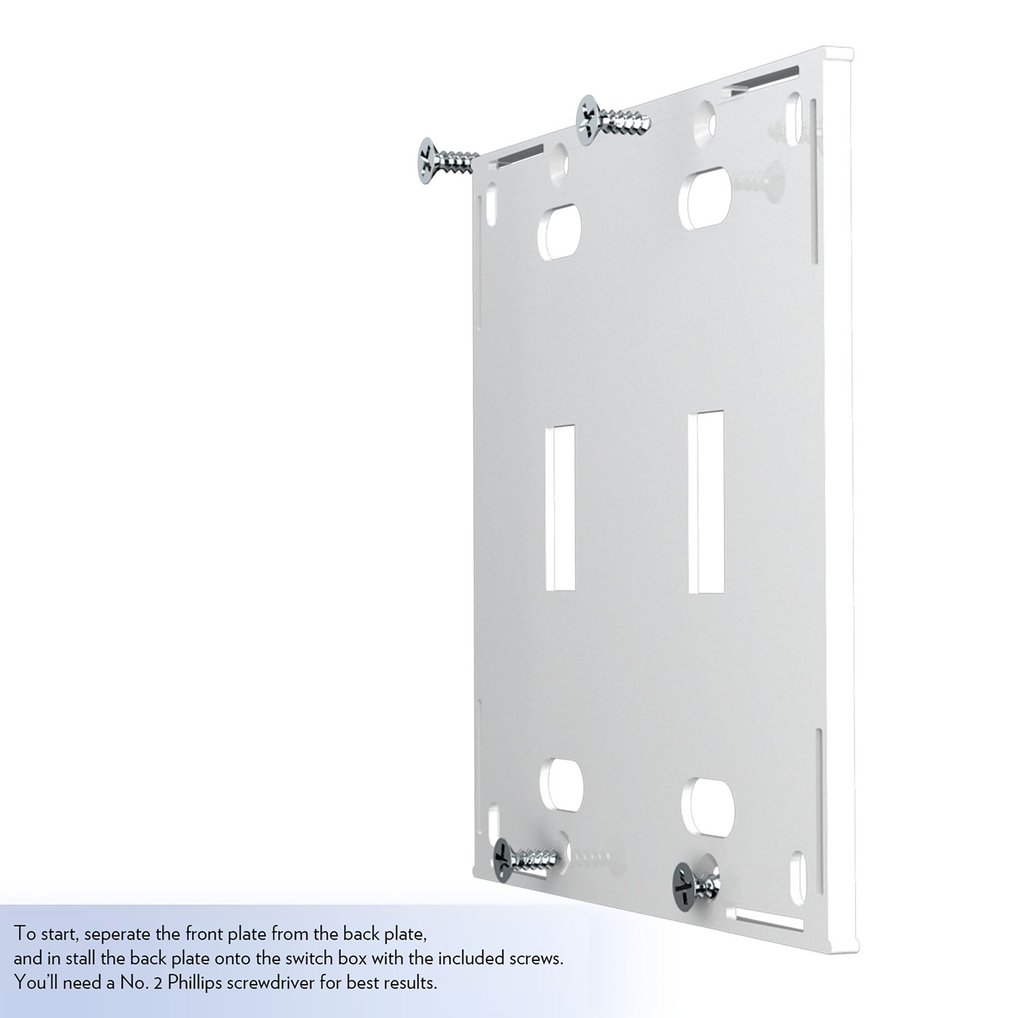 Los Angeles Kings Wordmark Double Toggle Lightswitch Plate