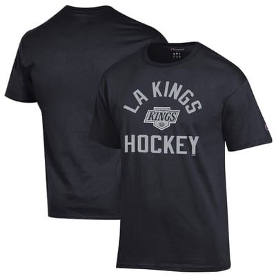 Los Angeles Kings Champion Primary Logo Jersey T-Shirt - Black