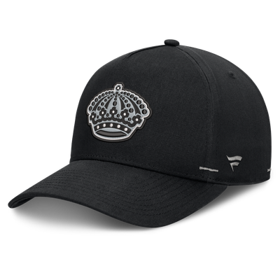 Los Angeles Kings Fanatics Alternate Authentic Pro Rink A-Frame Adjustable Hat - Black