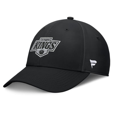 Los Angeles Kings Fanatics Core Primary Logo Flex Hat - Black
