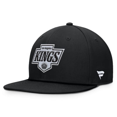 Los Angeles Kings Fanatics Primary Logo Snapback Hat - Black