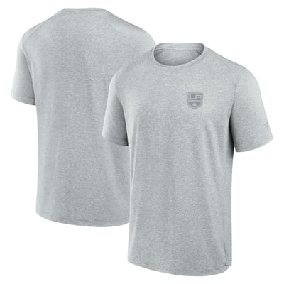 Los Angeles Kings Fanatics Front Office Tech T-Shirt - Gray