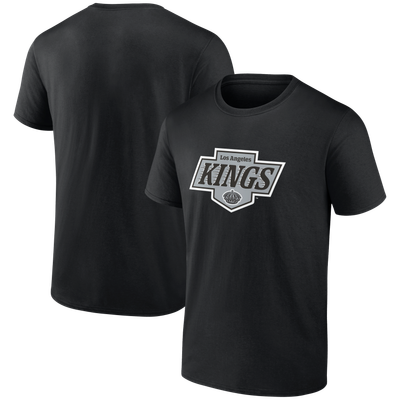  Los Angeles Kings Logo Athletic Essential T-Shirt - Black