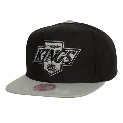 Los Angeles Kings Mitchell & Ness Core Team Ground 2.0 Snapback Hat - Black