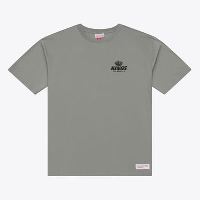Los Angeles Kings Mitchell & Ness Core Essentials T-Shirt - Gray
