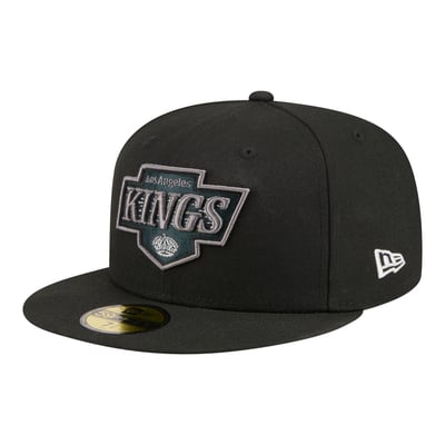 Los Angeles Kings New Era Color Pop 59FIFTY Fitted Hat - Black