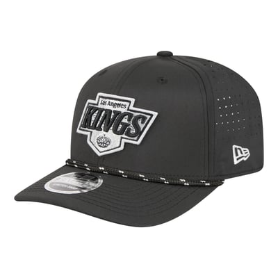  Los Angeles Kings New Era Sport Vented 9SEVENTY Rope Adjustable Hat - Black