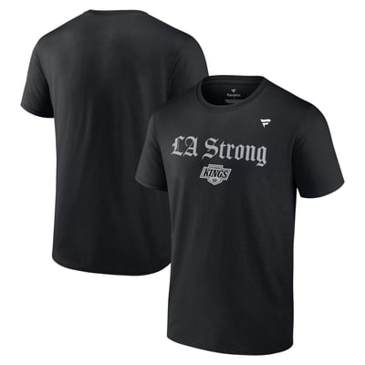 Los Angeles Kings Fanatics Unisex LA Strong T-Shirt - Black