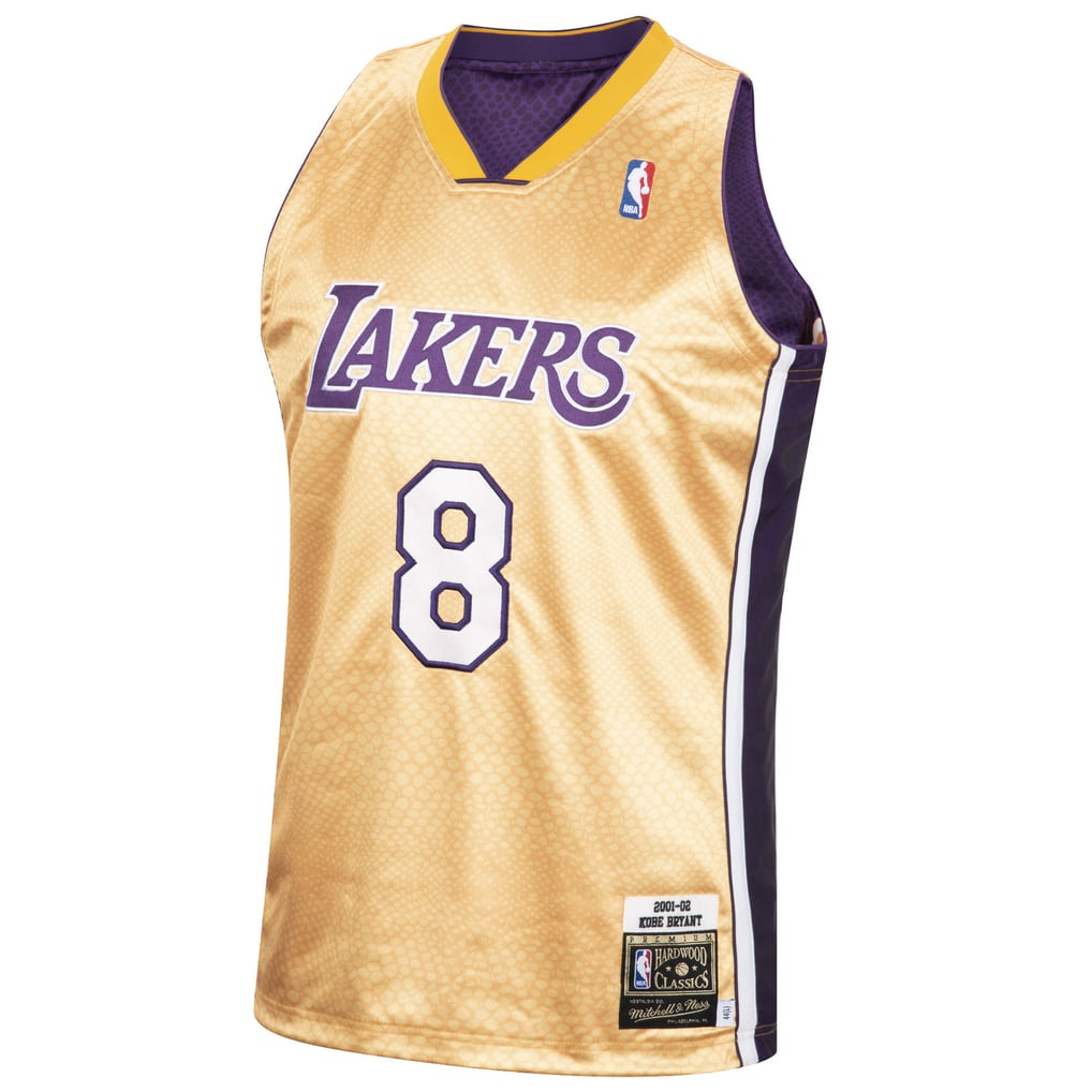 Kobe Bryant Los Angeles Lakers Mitchell & Ness Authentic Reversible Jersey - Gold/Purple