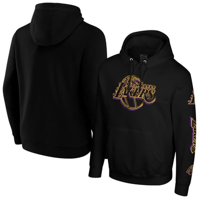  Los Angeles Lakers Stadium Essentials Unisex Elementized Ride Hoodie - Black