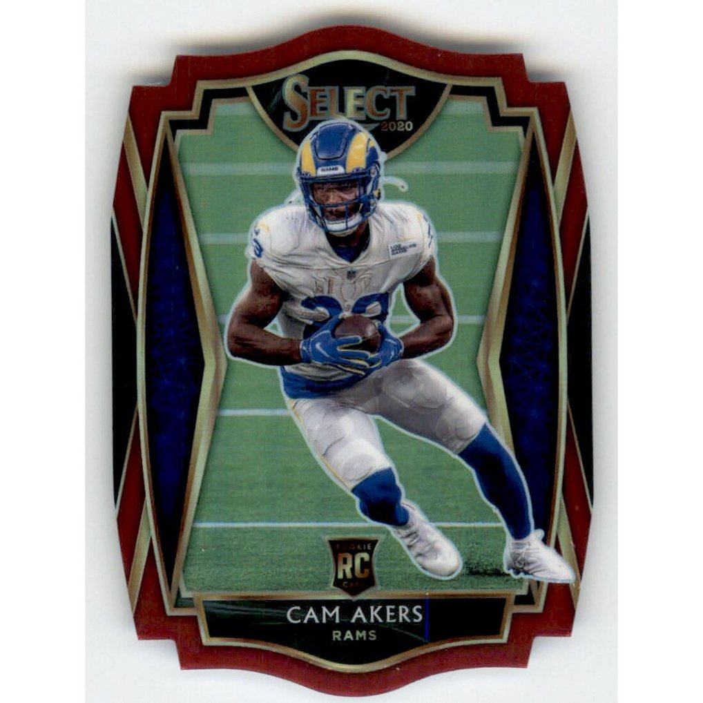 2020 Select Prizm Maroon Die Cut #155 Cam Akers