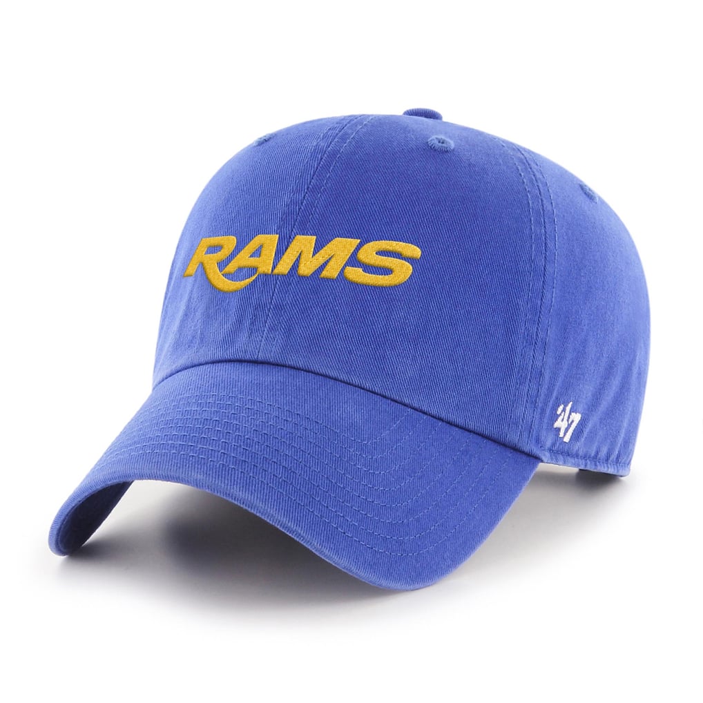 Los Angeles Rams '47 Script Clean Up Adjustable Hat - Royal